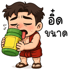 Nakrob is cheeky (Kum-muang)