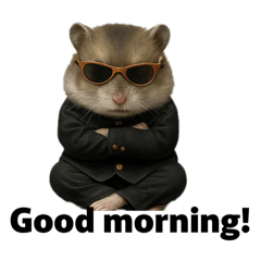 Puku the Dwarf Hamster  Rebel Style