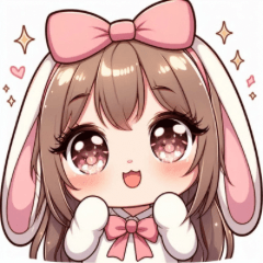 cute Rabbit-class Hakata dialect sticker
