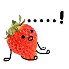 How cute! strawberries.