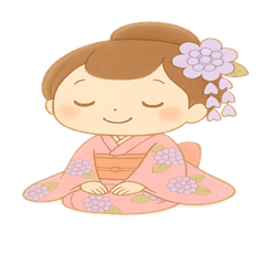 Maiko Girl Stickers2