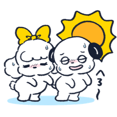 Inuzukasan&mocomi chan (summer)
