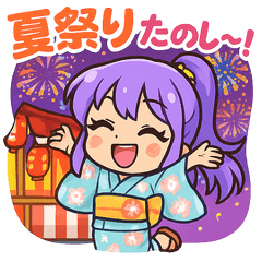 Chibi Gyaru Summer Vibes Stickers