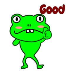 Green frog: boneng