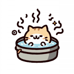 Bath Cat I Have a Question,