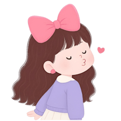 かわいい服を着た長い髪の女の子（NT）