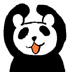 Loose and Cute PANDA Sticker Collection2