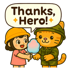 เหมียวฮีโร่ แมวทหารอุ่นใจ แชทได้ทุกวัน