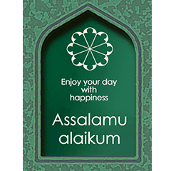 Flowers Greeting for happy day v.2