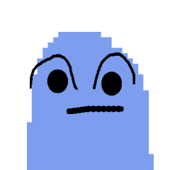 im blue body pixel
