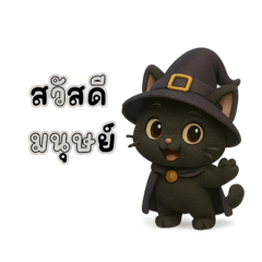 เหมียวแม่มดอ้อนรัก