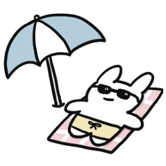 Doodle Bunny 2 - Summer Day