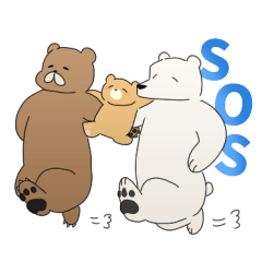 心のお守りクマさん-SOSをスタンプで共有-