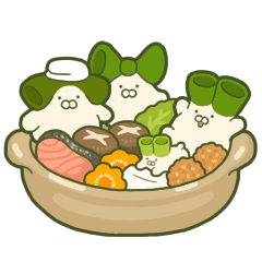 青蔥兔一家