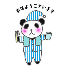 かわいい！ ちょっと関西弁 パンダスタンプ