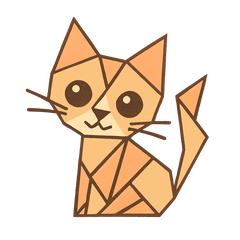 Geometric Cutie Cat