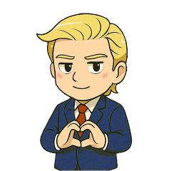 Tsundere?! Blond Suit Guy