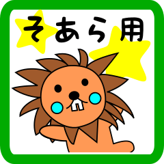 そあら用 ライオンけいたん