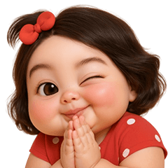 น่ารักอ้วนน้อย6 บิ๊กสติกเกอร์