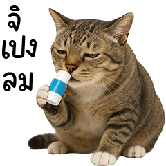 Little Tabby cute cat