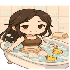 Lady in Brown | Maggie Rhee