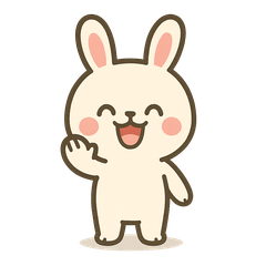 Mochi Bunny: Cute Expressions