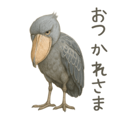 Shoebills Deadpan Pressure Stickers