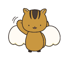 Squirrel angel