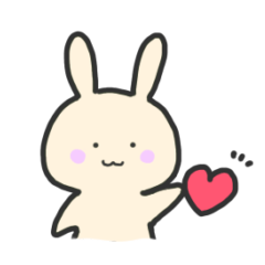 普通のうさぎさん 1