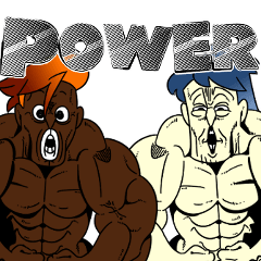 伝説のゴールデンサンダーのスタンプ