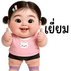น่ารักอ้วนน้อย7 บิ๊กสติกเกอร์