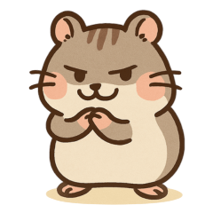 <Mochipuku Ham>Bouncy & Chubby Hamster