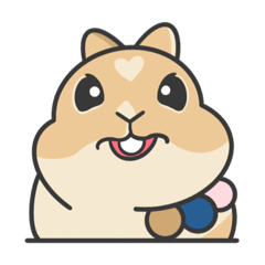 超級可愛的兔子心心貼圖