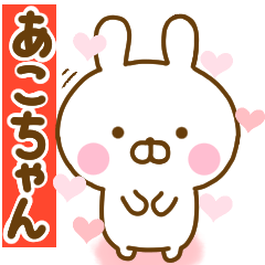 Rabbit Usahina love akochan 2