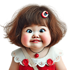 Chubby Girl Funny face119(MINI)EN