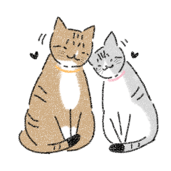 我が家の大切な猫たちスタンプ