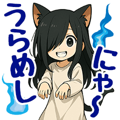 Scary-Cute Cat-Eared Fairy for Summer!