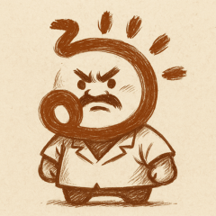 てるてる薬局スタンプ第11弾ひげてる参上！