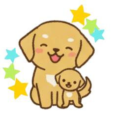 Fluffy Golden Family: Always with You