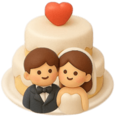 คู่รัก แต่งงาน  : by mumula