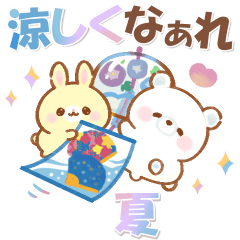 [2025summer]sticker of Usakuma Cafe
