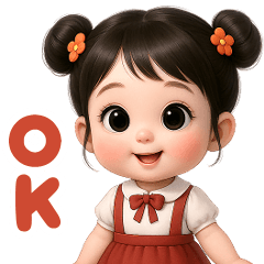 日常用語-可愛小女孩