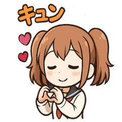 Cute & Useful Twin-Tail Stickers