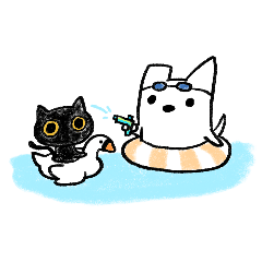 撒蘊痞康放暑假