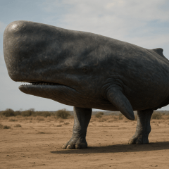 日常で使える、マッコウクジラのスタンプ