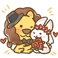 The Marriage Tale of Lion & Bunny