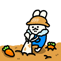 Surreal Rabbit Stickers-2