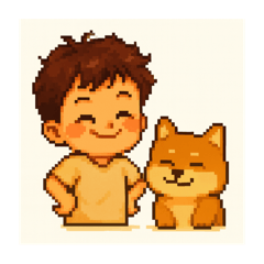 ボウヤと柴犬の日常会話