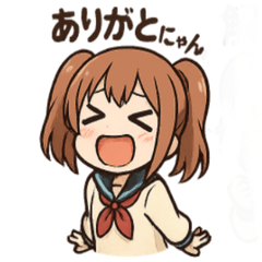 Usable Twin Tail Girl Reaction Book