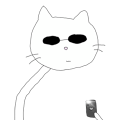 ひょっこり首長にゃんこ